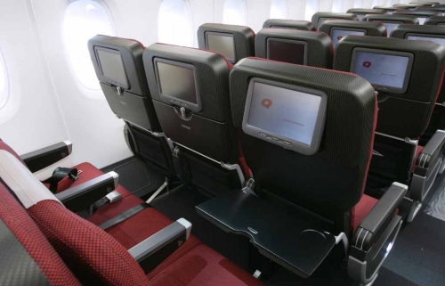 International Economy Class and domestic A330 aircraft.